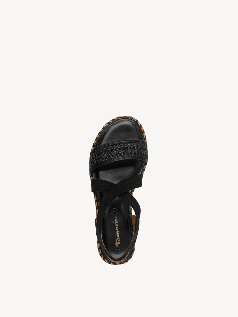 Sandale - schwarz, BLACK, hi-res