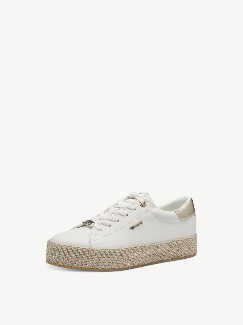 Basket - blanc, WHITE/GOLD, hi-res