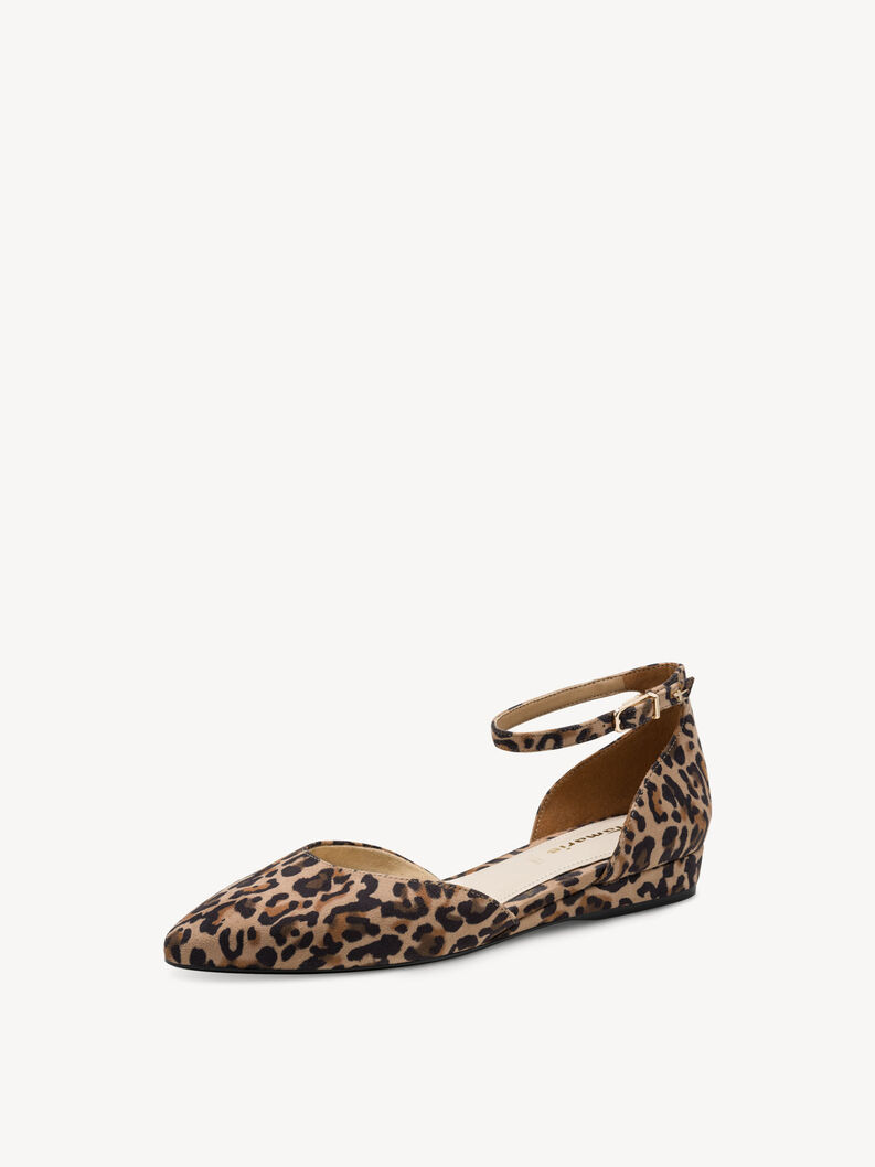 Ballerina - bruin, LEOPARD, hi-res