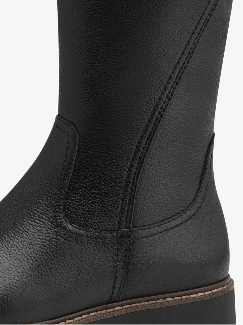 Laarzen - zwart warme voering, BLACK, hi-res