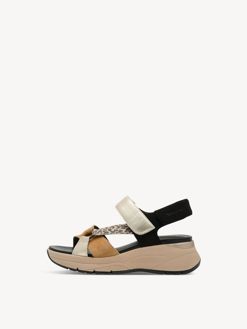 Sandale &agrave; talon - noir, BLACK COMB, hi-res