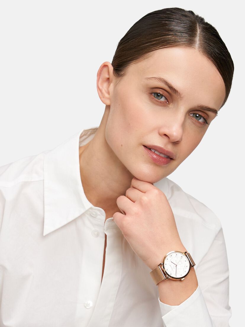 Horloge - rosegoud, ros&eacute;gold-ros&eacute;gold, hi-res