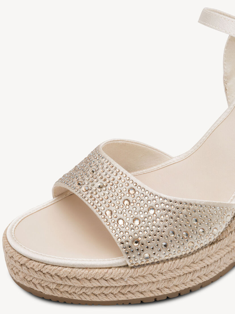 Sandaaltje - grijs, PEARL GLAM, hi-res