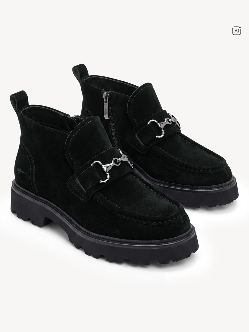 Enkellaarsje, BLACK SUEDE, hi-res