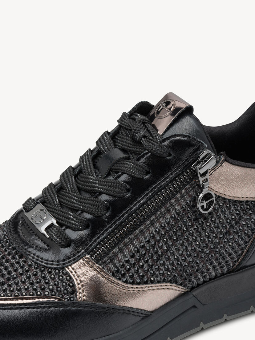 Sneaker - zwart, BLACK GLAM, hi-res