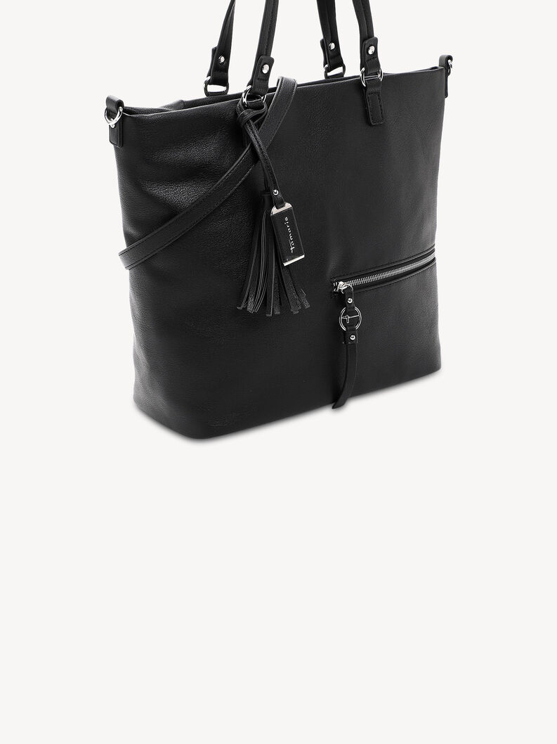 Shopping bag - black, black, hi-res