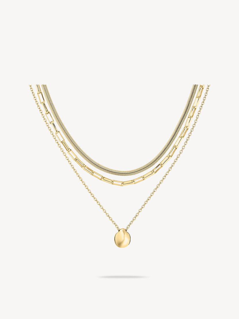 Ketting set - goud, goud, hi-res