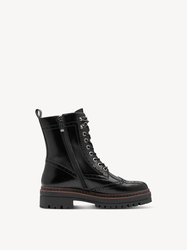 Ankelboots - svart, BLACK, hi-res