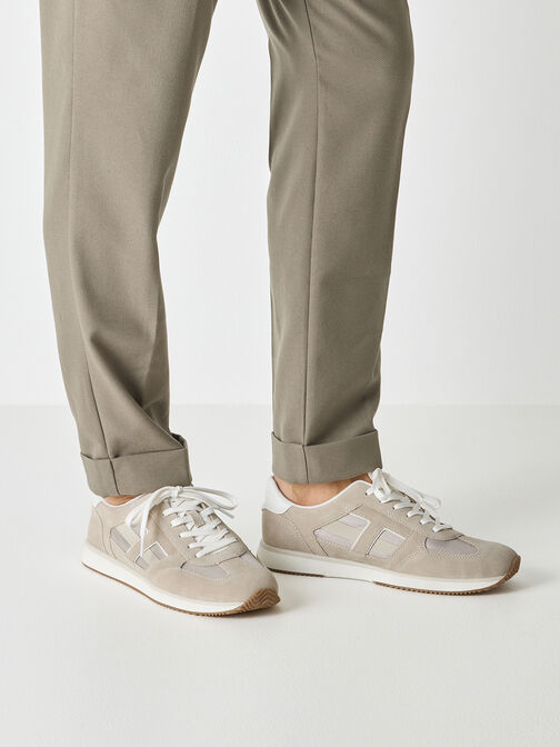 Basket, beige, hi-res