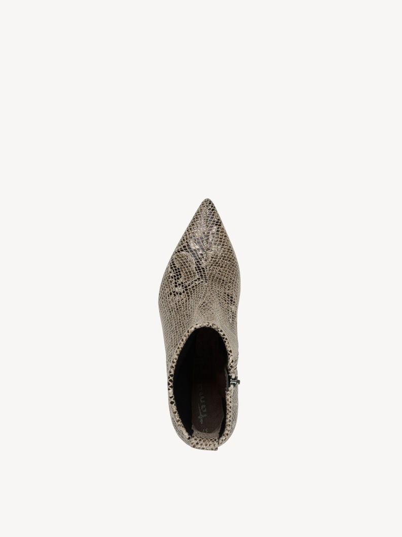 Stiefelette - beige, BEIGE SNAKE, hi-res
