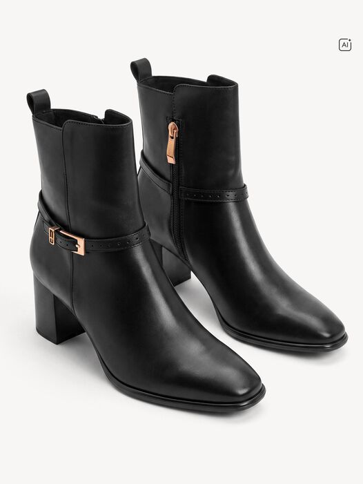 Enkellaarsje, BLACK, hi-res