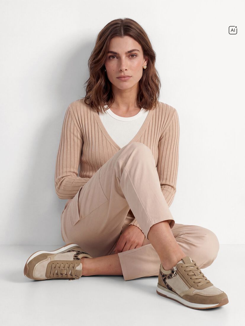 Sneaker - bruin, CAMEL COMB, hi-res