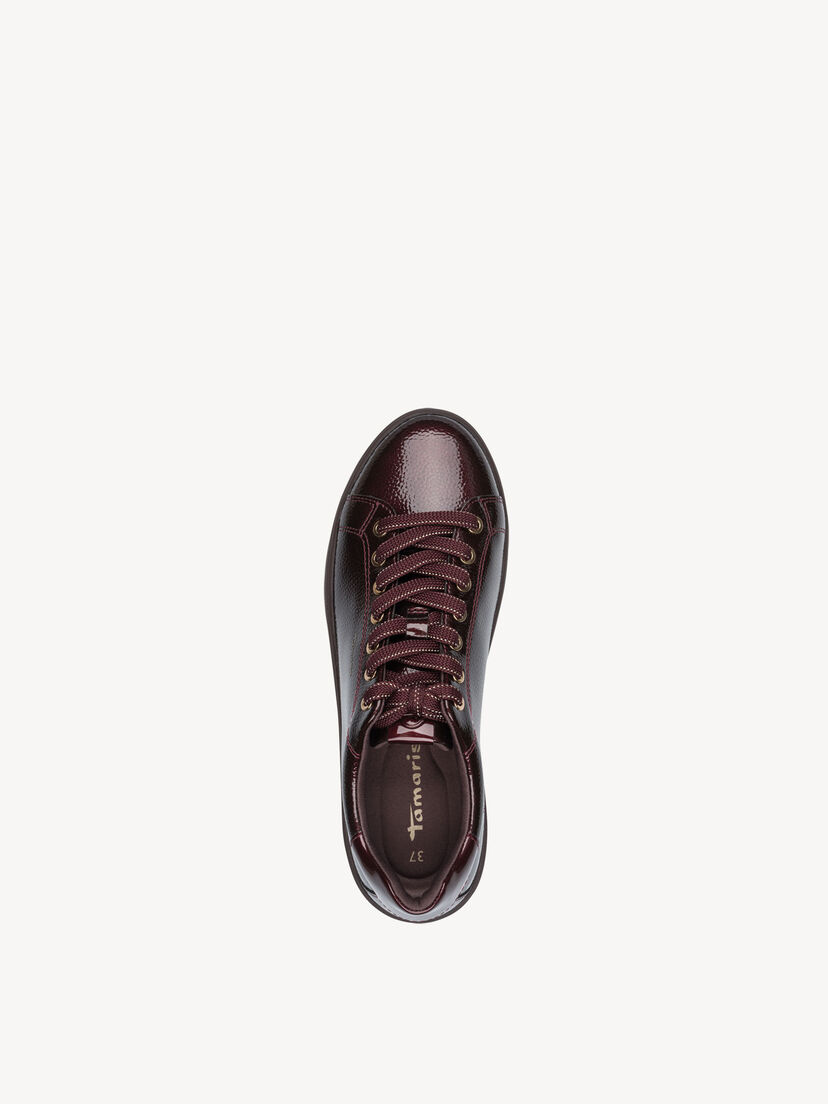 Sneaker - rood, BURGUNDY PAT., hi-res