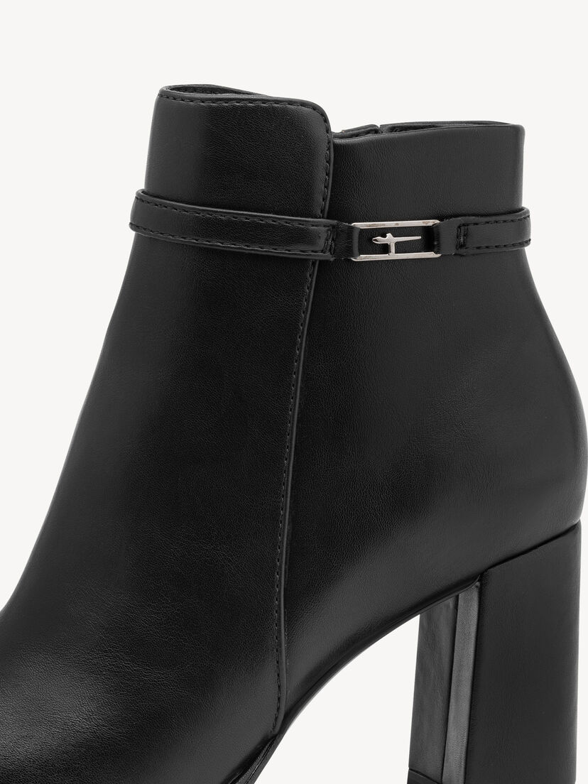 Enkellaarsje - zwart, BLACK MATT, hi-res