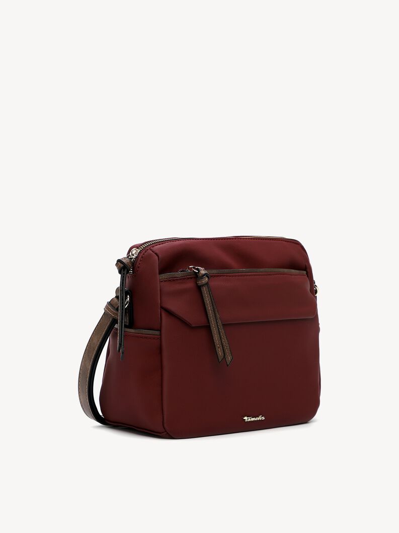 Satchel - red, wine, hi-res