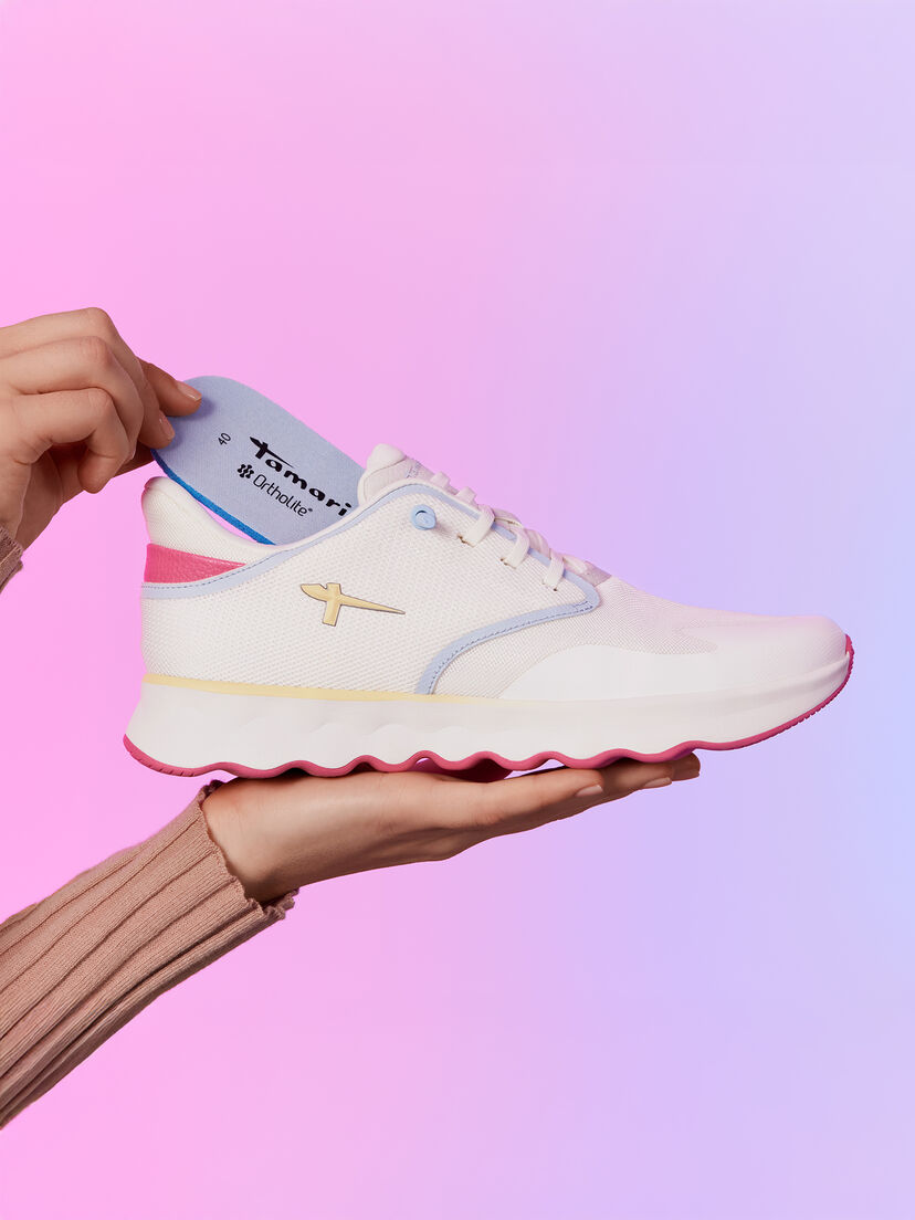 Sneaker - wit, WHITE COMB, hi-res