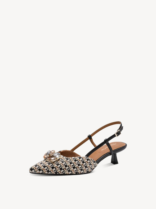 klapki sling, BLACK COMB, hi-res