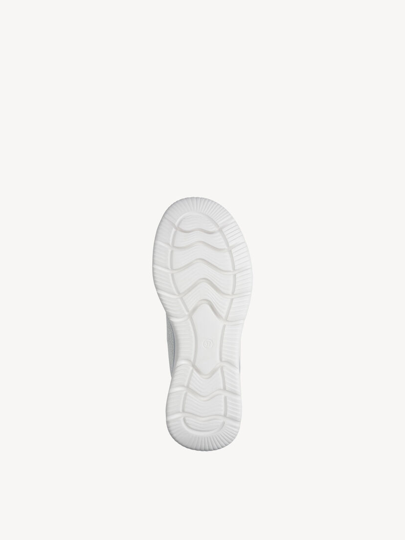 Sneaker - wit, WHITE/SILVER, hi-res