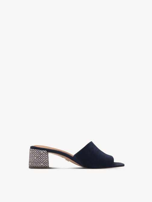Pantolette, NAVY SUEDE, hi-res