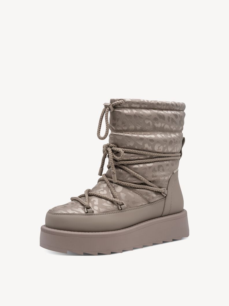 Stiefelette - grau Warmfutter, GREY LEOPARD, hi-res