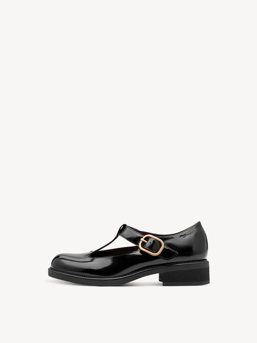 Mocassini, BLACK PATENT, hi-res