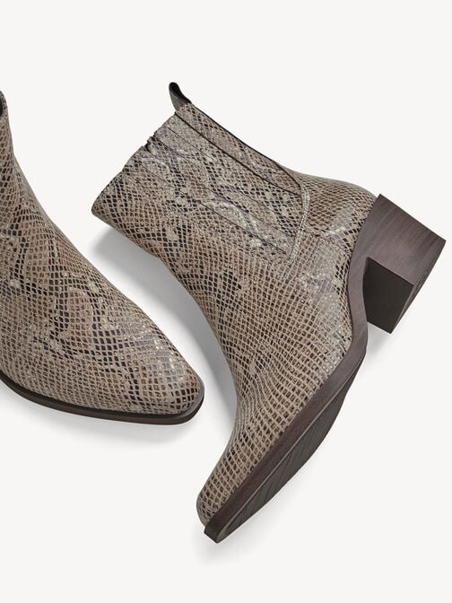 Chelsea boot, BEIGE SNAKE, hi-res