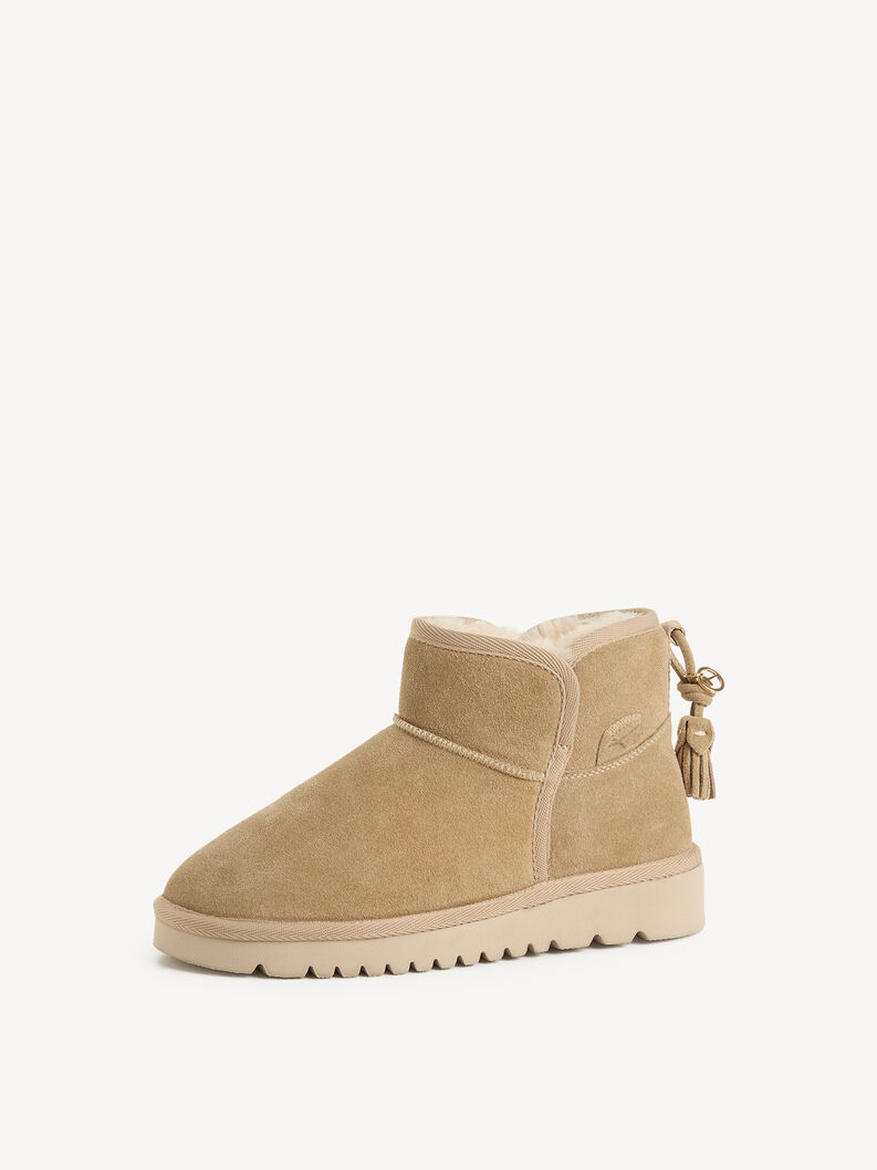 Lederstiefelette - braun Warmfutter, ANTELOPE, hi-res
