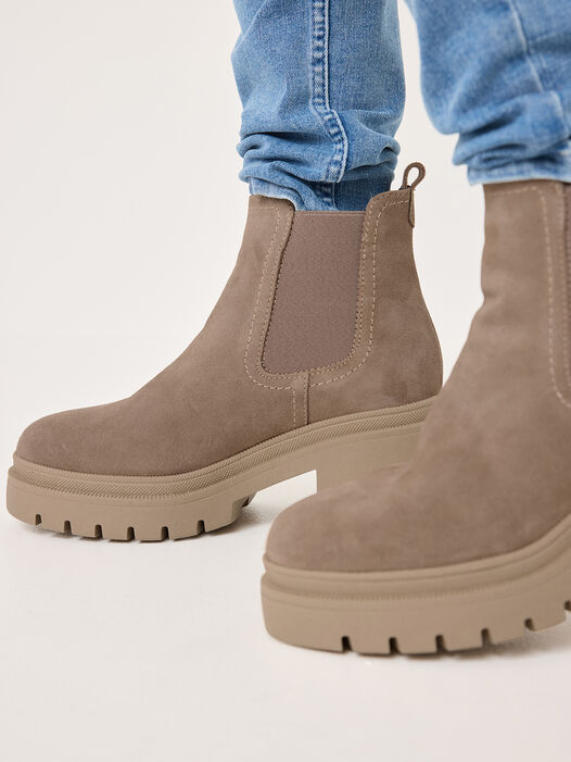 Chelseaboot, TAUPE SUEDE, hi-res