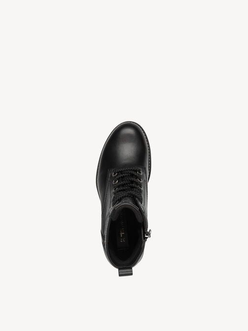 Enkellaarsje, BLACK LEATHER, hi-res