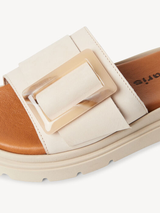 Slipper, IVORY NUBUC, hi-res
