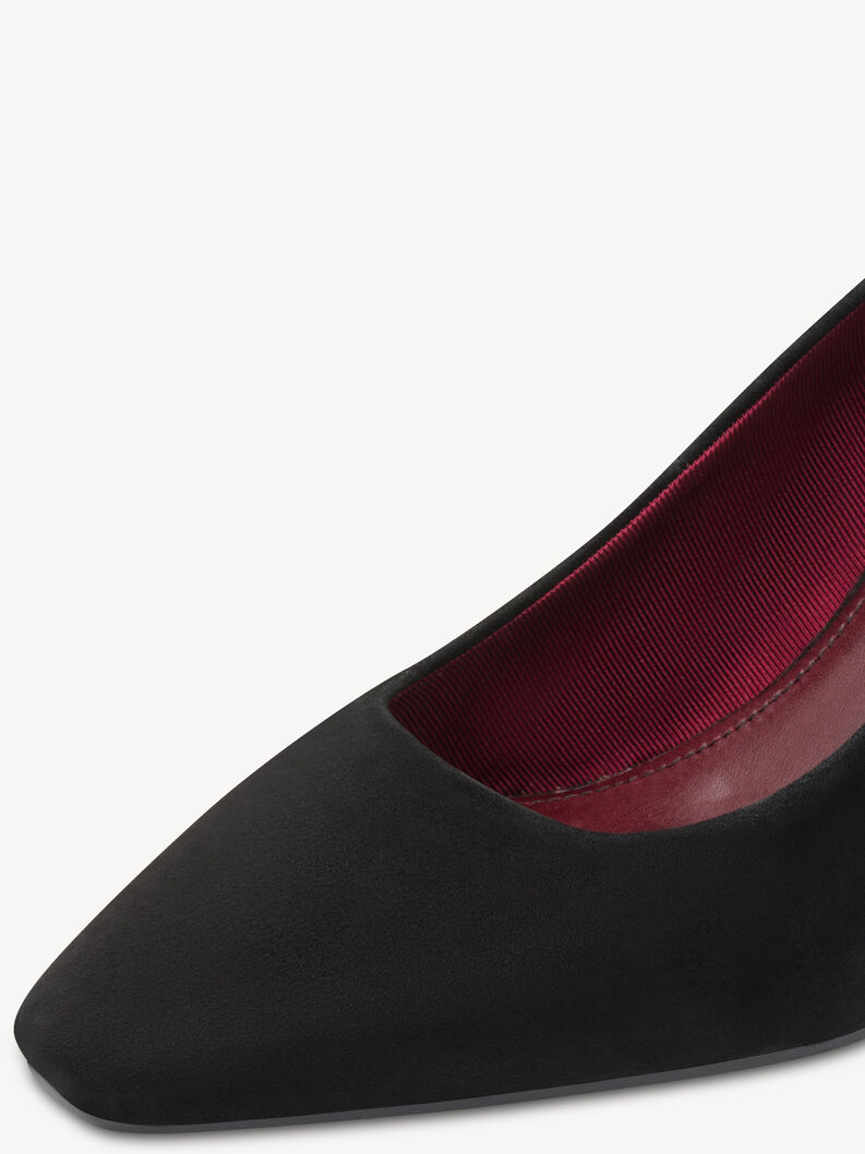 Leather Pumps - black, BLACK, hi-res