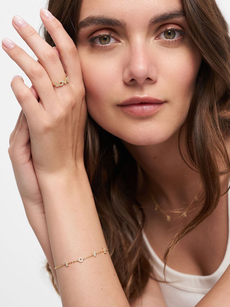 Armband - goud, goud, hi-res