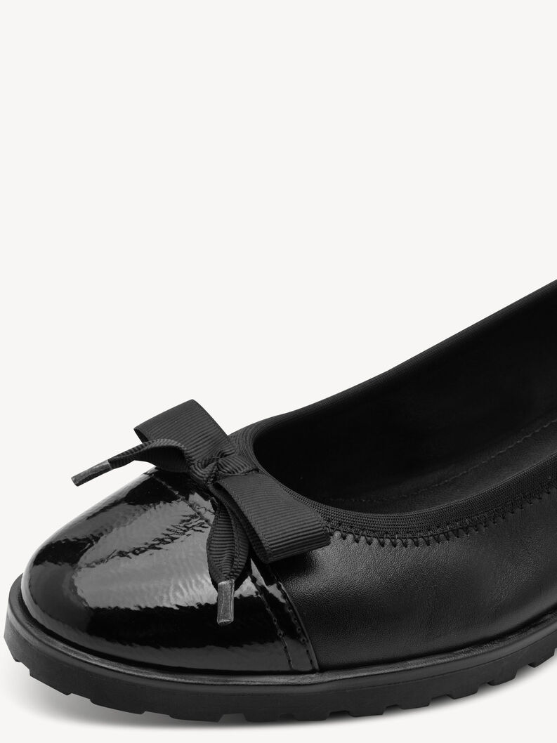 Ballerine - noir, BLACK, hi-res