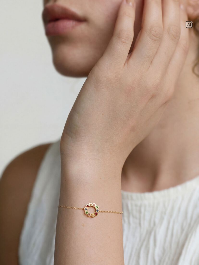 Armband - goud, goud, hi-res