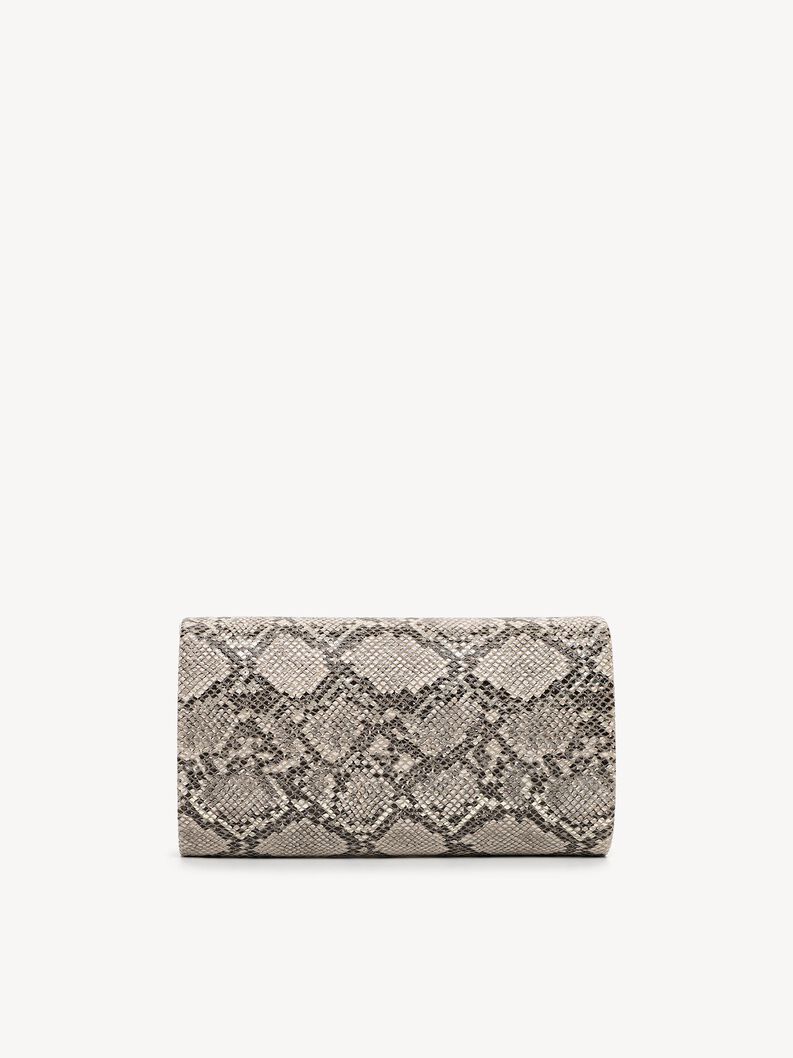 Clutch bag - beige, ceramics, hi-res