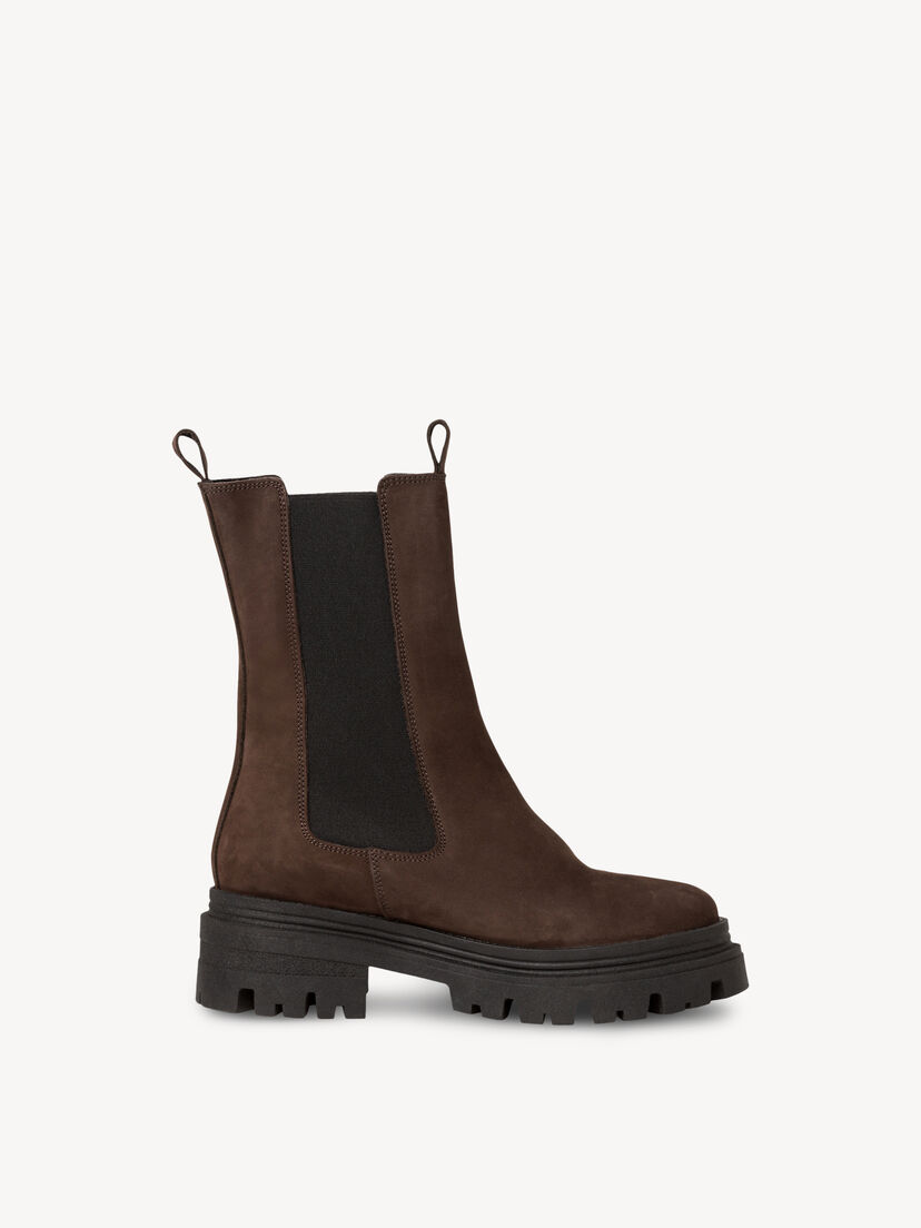 Leren Chelseaboot - bruin, MOCCA, hi-res
