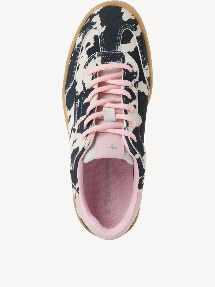 Leren Sneaker - wit, COW, hi-res