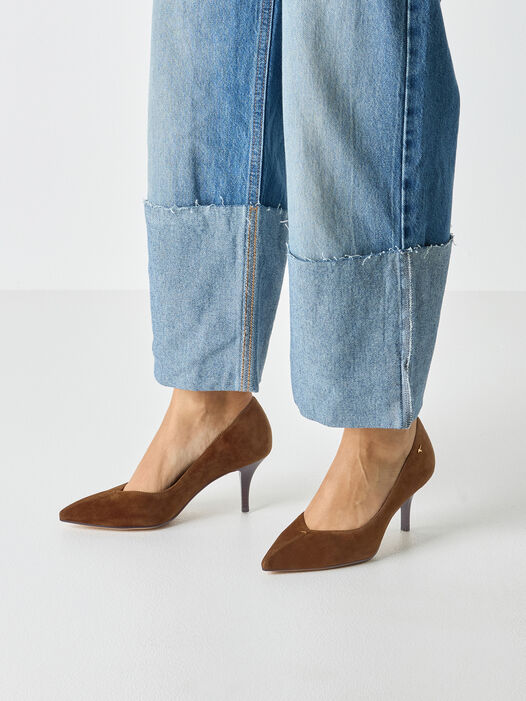 Pumps, cognac, hi-res