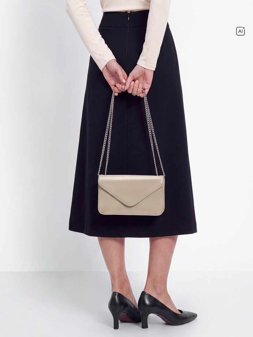 Clutch - bruin, taupe, hi-res