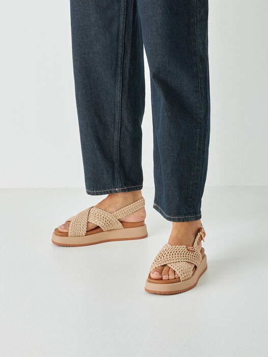 Sandaaltje, beige, hi-res