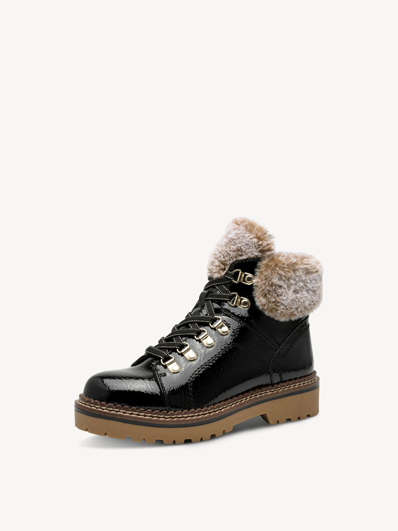 Bottine - noir doublure chaude, BLACK PATENT, hi-res
