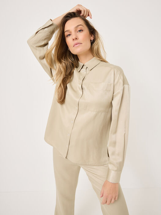 Blouse, Agate Gray, hi-res