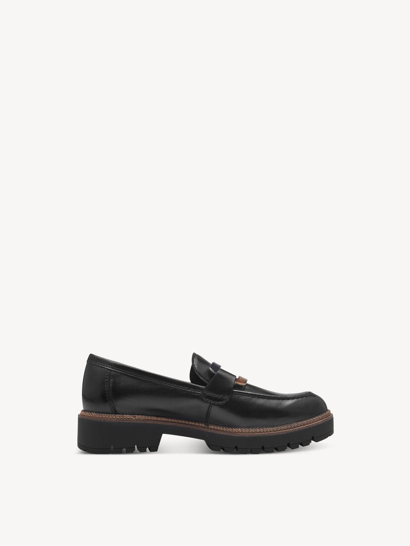 Instappers, BLACK LEATHER, hi-res