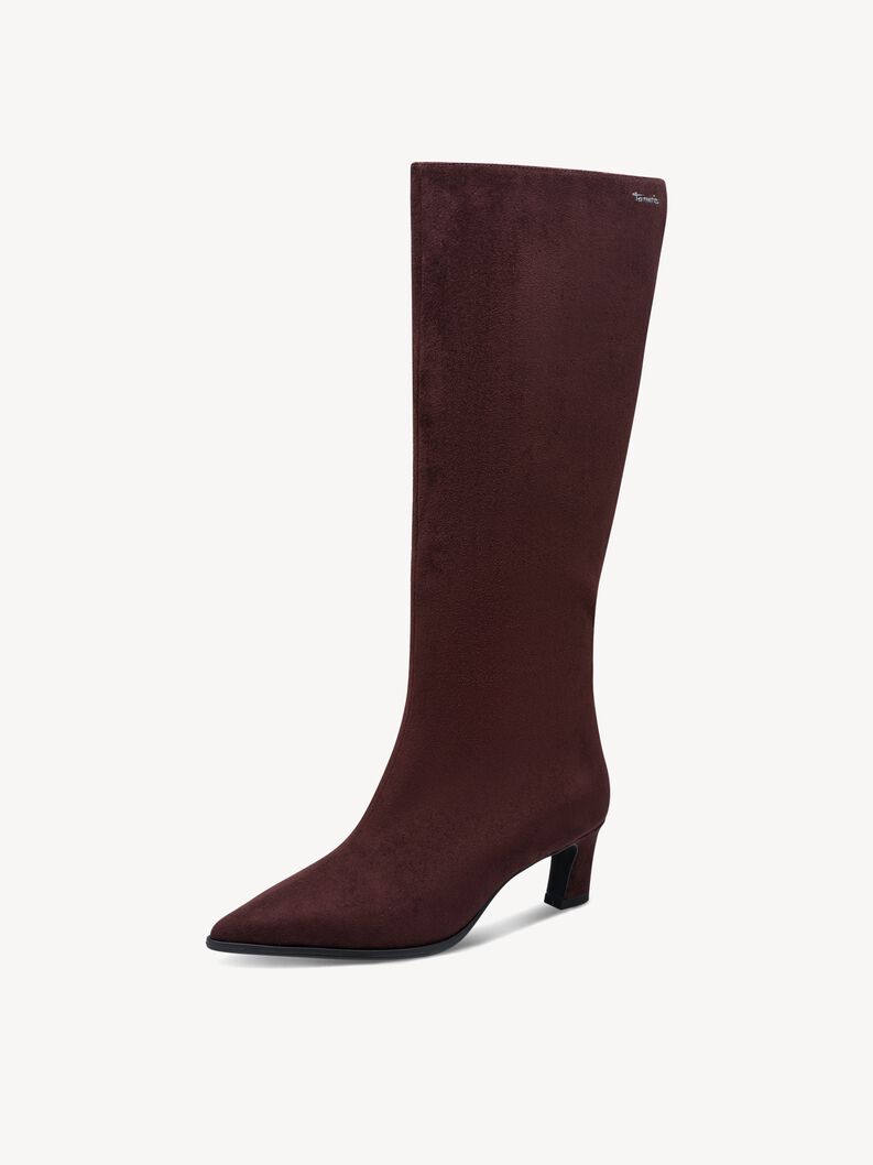 Boots - red, BURGUNDY, hi-res