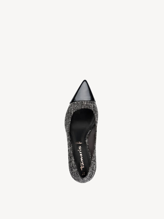 Pumps, BLACK/WHITE, hi-res