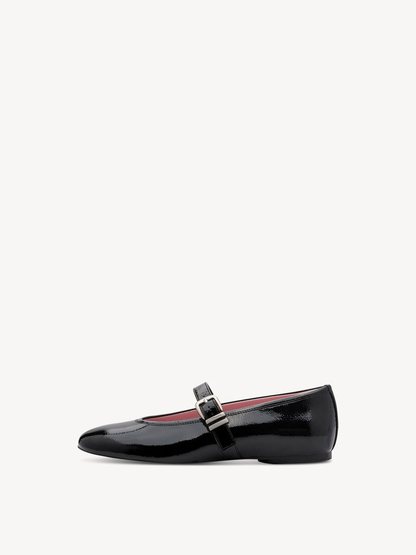Ballerina - zwart, BLACK, hi-res