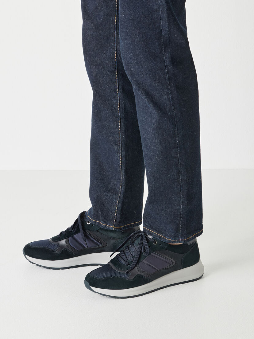 Sneaker - blauw, NAVY, hi-res