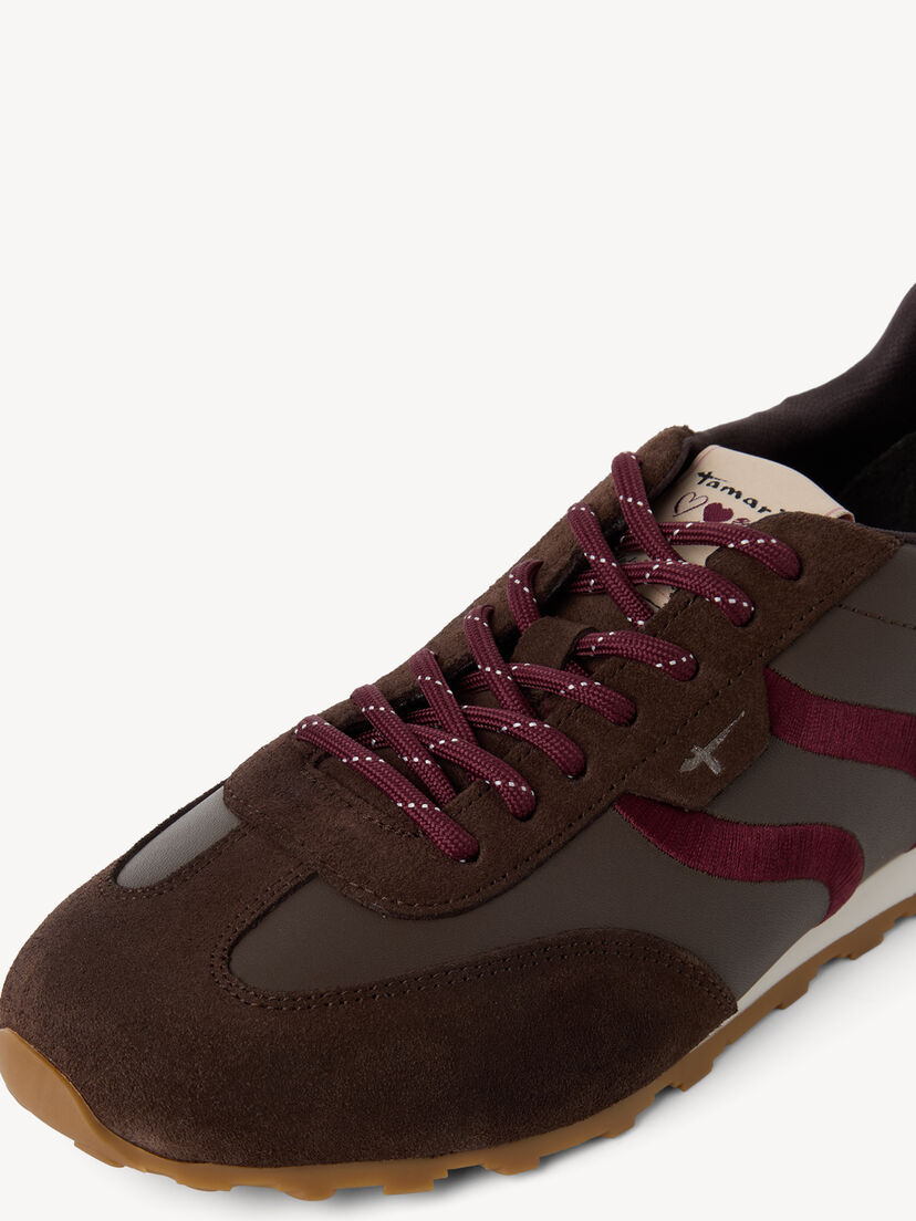 Leren Sneaker - bruin, MOCCA COMB, hi-res
