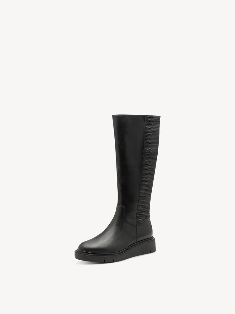 St&oslash;vler - sort, BLACK NAPPA, hi-res