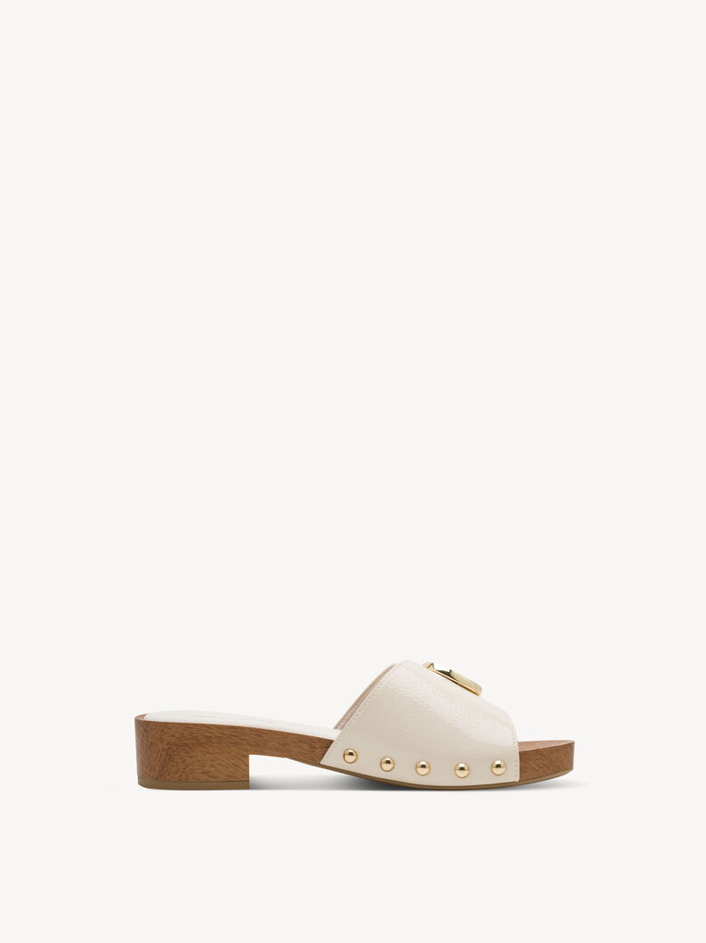 Pantolette - beige, IVORY, hi-res